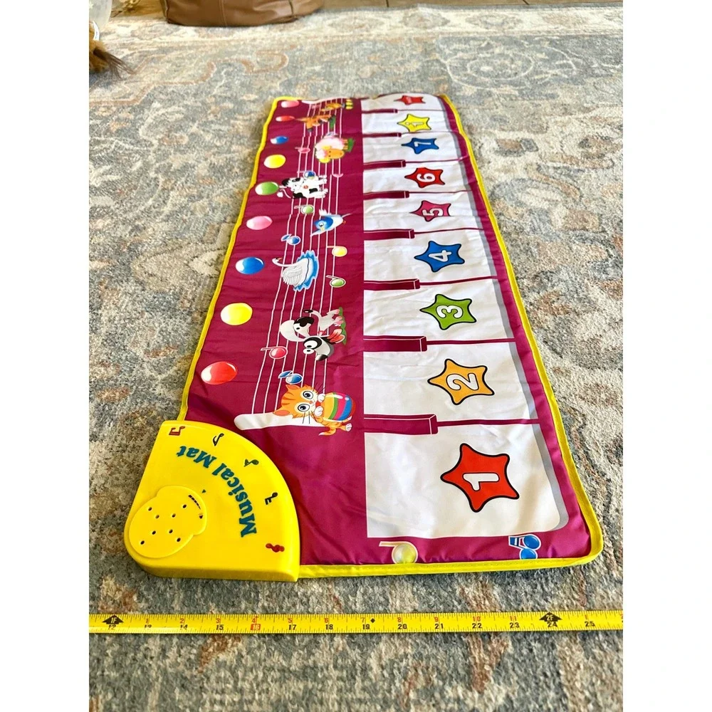 Kids Musical Piano‎ Play Mat Interactive Dance Mat Learning Toys